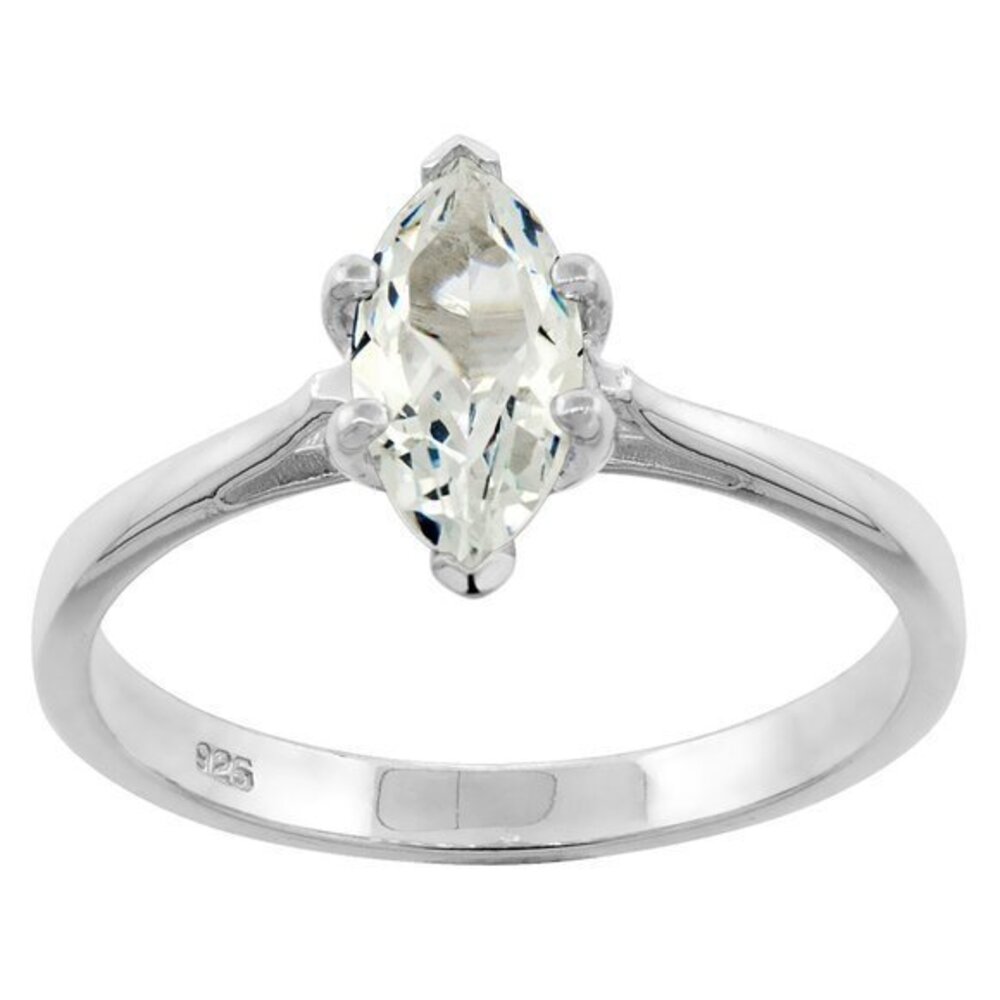 1CT Marquise cut Solitaire Engagement Ring